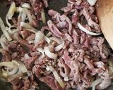 Foto langkah ke 2 dari resep Tumis Daging Sapi Kecap.