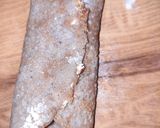 A picture of step 8 of Water chestnut and buckwheat flour Spring Roll.