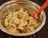 A picture of step 13 of Crab and Shrimp Enchiladas with Hatch Chili Sauce.
