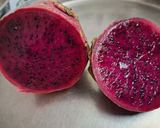 A picture of step 1 of Dragon Fruit Shake.
