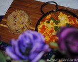 A picture of step 22 of Persian tomato stew (pamador ghatogh).