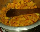 A picture of step 4 of Pumpkin soup.