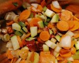 A picture of step 3 of Meatballs in Vegetable Sauce.