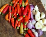 Foto langkah ke 1 dari resep Sambal lalapan pelengkap nasi super endezz Ala bunda Ajun.