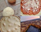 صورة لخطوة 1 من وصفة كسرة محشية بدون اختمار و لا عجن بالسميد فقط تجي طرية و فيها وحد القرمشة 🧀