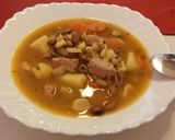 Babgulyás nokedlivel Ancsyka módon recept fázis 9 fotója