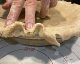 A picture of step 8 of Best homemade pie crust.