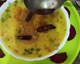 A picture of step 4 of Double tadka Urad dhuli dal.