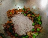A picture of step 3 of Whole Ragi upma.