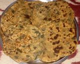 A picture of step 10 of Fenugreek paratha.