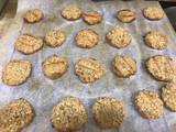 Galletas de avena y plátano