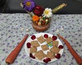 A picture of step 8 of Seasome seeds (till) peanuts jaggery chikki(till gud chikki).
