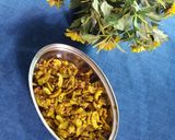 A picture of step 6 of Kantola sabji.