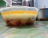 Foto langkah ke 5 dari resep Pudding Buah.