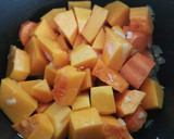Foto del paso 3 de la receta: Crema de calabaza y zanahoria