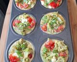 Une image de l'étape 3 de Muffins œufs, légumes et fêta.