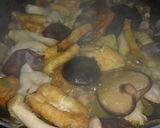 Hình bước làm 3 của món Mì Quảng chay