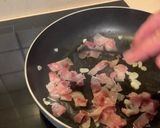 Foto del paso 1 de la receta: Revuelto de gulas, setas y panceta