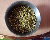 A picture of step 1 of Baked pumpkin and mung bean.