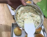 Foto langkah ke 4 dari resep Bread bun bagelen cream meises #homemadebylita.