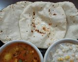 चावल के आटे की रोटी(Chawal ke aate ki roti recipe in hindi) रेसिपी चरण 4 फोटो