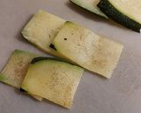 Une image de l'étape 4 de Cordon bleu de courgette.