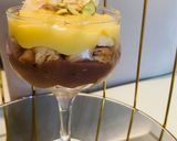 عکس مرحله 1 از دستور پودینگ دورنگ لایه ای