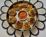 A picture of step 9 of Cheesy Cutlets from Leftover Khichdi and Roti.