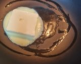 A picture of step 2 of Alfredo with Ham.