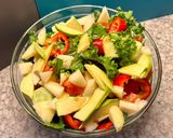 Φωτογραφία βήματος 1 της συνταγής Sumac Salad 🥗 σαλάτα με σουμάκ, αντίδια, ρόκα, σπανάκι, πιπεριές & δυόσμο 💚💚💚