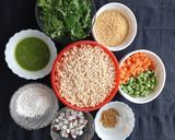 A picture of step 1 of Drumstick Urad Dal Vada Curry.