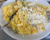 Une image de l'étape 7 de Écrasée gratinée de pommes de terre à l'ail, crème et emmental.