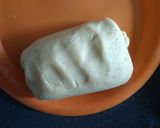A picture of step 2 of Instant kesar peda.