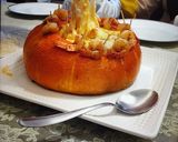 صورة لخطوة 7 من وصفة قرع برازيلي محشو بالقريدس Camarào no Moranga🍤🍤