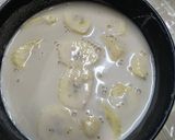 Gambar langkah 5 resipi Bubur Candil Pisang Abu.