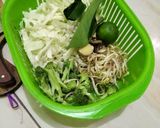 Foto langkah ke 1 dari resep Soto sayur kuah rempah#kapsul ajaib.