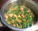A picture of step 12 of Spinach Pasta.