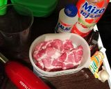 Fokhagymás tarja, petrezselymes burgonyával recept fázis 1 fotója
