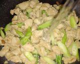 รูปขั้นตอนการทำที่ 8 ของ ราดหน้าไก่เส้นหมี่ (Thin Rice Noodles with Chicken in Thick Gravy)