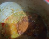 A picture of step 8 of Hariyali Pav bhaji.