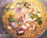 Foto del paso 7 de la receta Paella con pulpo en olla a presión