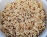 Foto langkah ke 1 dari resep Creamy Fusilli Pasta.