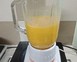 Hình bước làm 2 của món Sinh tố xoài