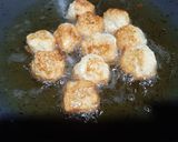 A picture of step 5 of Phulkopi,aloo diye Chhanar Dalna.