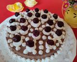 Meggyes lúdlábtorta🍒 recept fázis 6 fotója