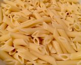 Zöldsèges garnèla wokban, shitake gombával és pirított penne tésztával recept fázis 5 fotója