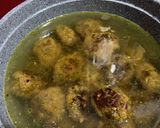 A picture of step 2 of Spicy goat meat balls.