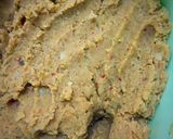 A picture of step 7 of Potato Kibbeh in a Tray.