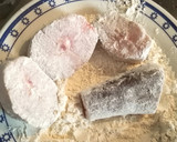 Foto del paso 4 de la receta: Merluza Rebozada con alubias al ajillo