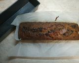 Φωτογραφία βήματος 9 της συνταγής Banana Bread με γιαούρτι, chips σοκολάτας και καρύδια